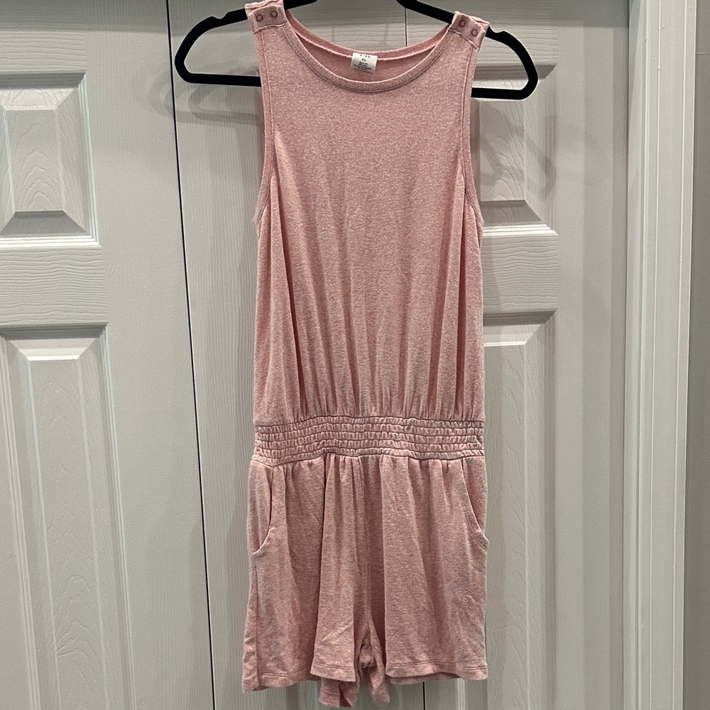 GAP Kids Soft Pink Knit Romper XXL